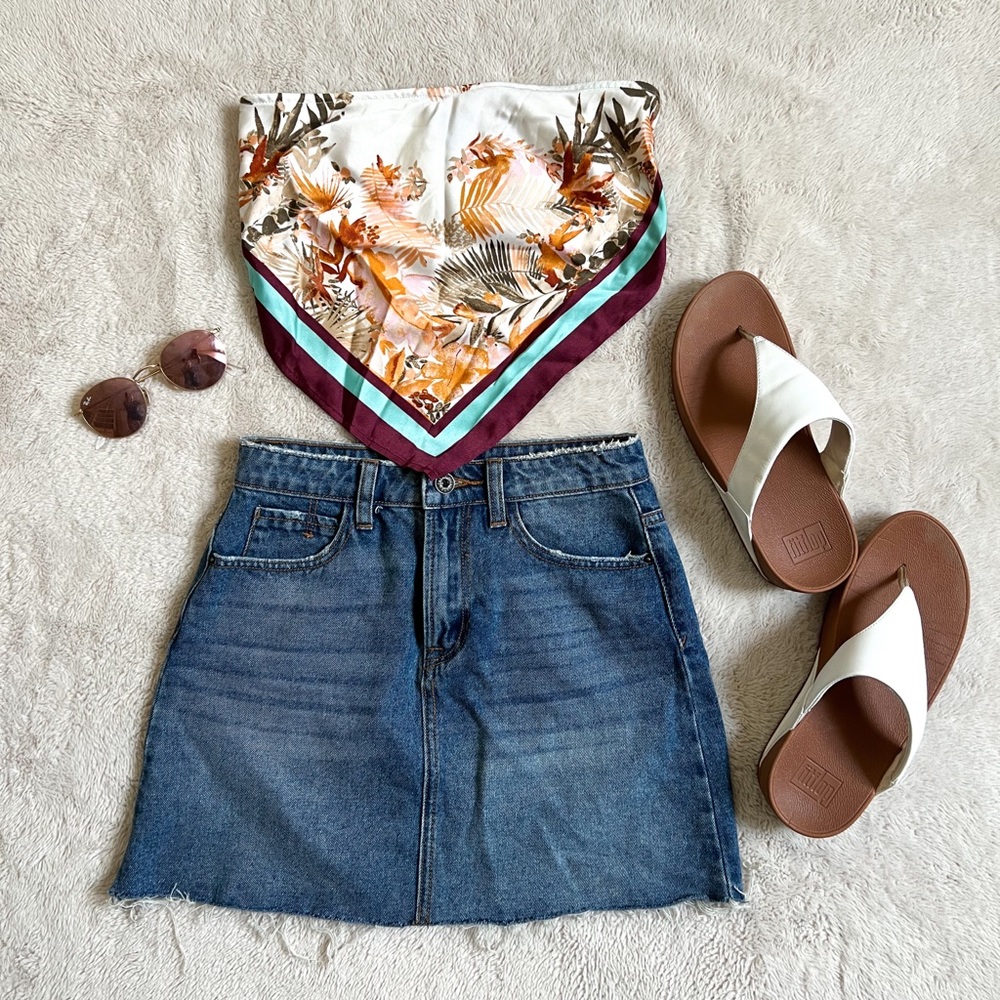 Bandana Crop Top